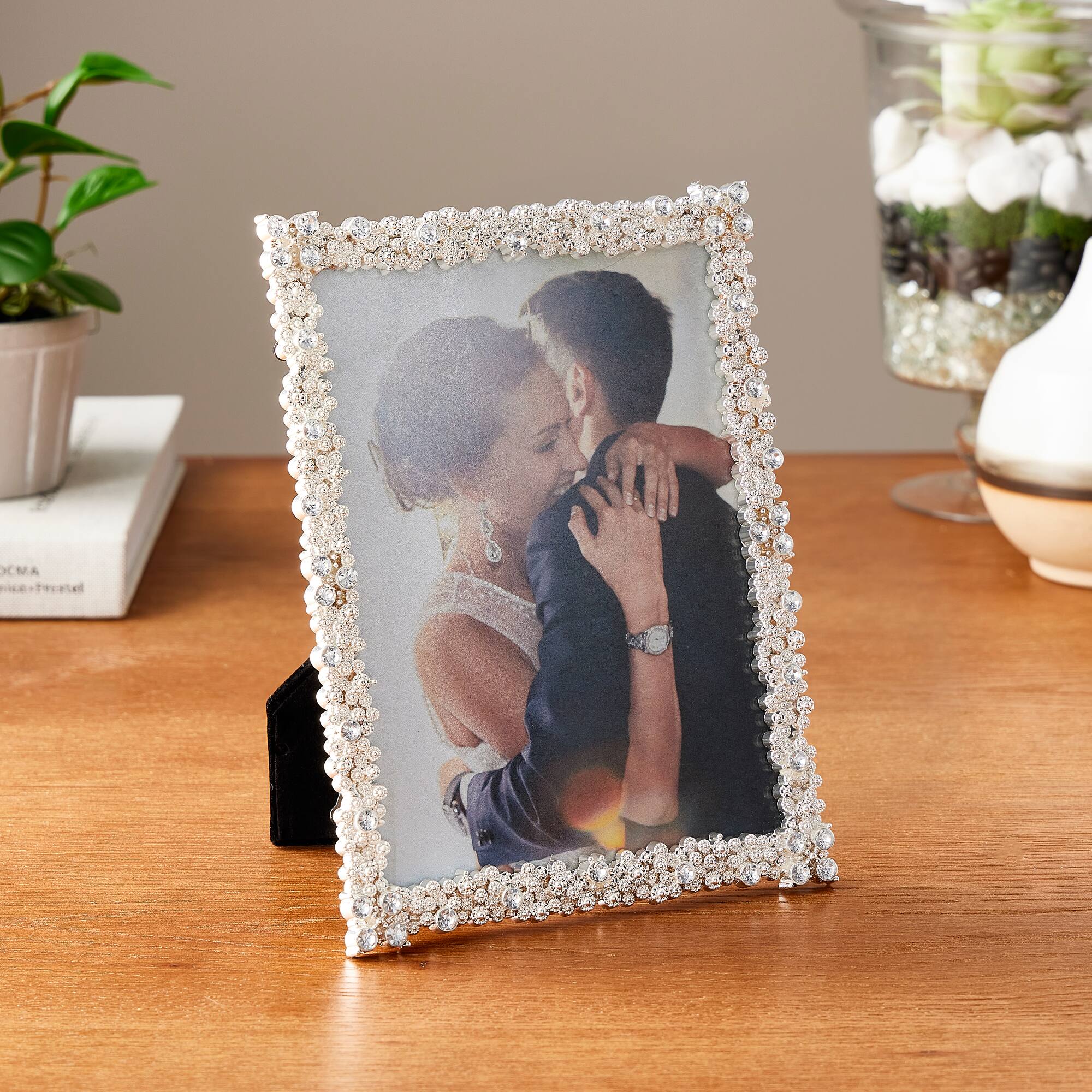 Expressions™ 5" x 7" Celestial Jeweled Frame by Studio Décor®